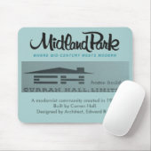 Mid-Century Modern Mousepad 1958 Toronto Canada Muismat (Met muis)