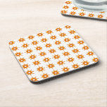 Mid-Century Modern Oranje Starburst Pattern Bier Onderzetter<br><div class="desc">Het moderne, geïnspireerde ontwerp uit de midden-eeuw met een patroon van retro sterbursts in tinten van oranje en geel op een witte achtergrond. Eenvoudig, schoon modern design. Creëer uw eigen douanepatroon door een nieuw afbeelding te uploaden, of gebruik de "bericht"knoop om de ontwerper voor hulp te contacteren. Om uw eigen...</div>