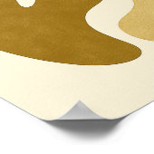 Mid Century Modern Organische Abstractie Poster (Hoek)