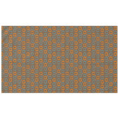 Mid Century Modern, Ovalen, Stars Blauwgroen Sinaa Tafelkleed (Voorkant (Horizontaal))