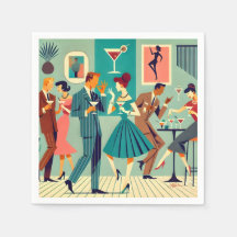 Mid Century Modern Party De Martini Dans