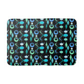 Mid Century Modern Patroon Badmat (Voorkant)