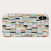 Mid Century Modern Patroon Case-Mate iPhone Case (Achterkant (horizontaal))