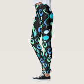Mid Century Modern Patroon Leggings (Links)
