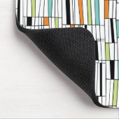 Mid Century Modern Patroon Muismat (Hoek)