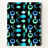 Mid Century Modern Patroon Notitieboek (Achterkant)