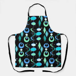 Mid Century Modern Patroon Schort