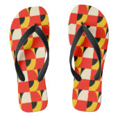 MID CENTURY MODERN Patroonpatroon Teenslippers (Voetbed)