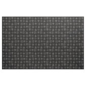 Mid Century Modern Pattern Black Stof (Fat Quarter)