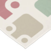 Mid Century Modern Pattern Christmas Tafelkleed (Gekanteld)