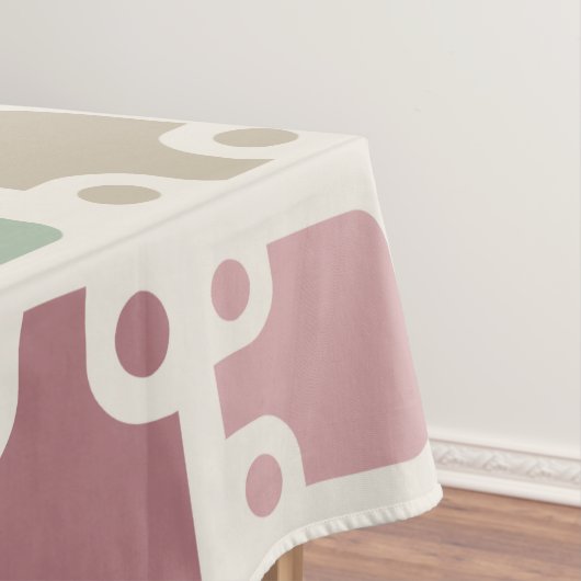 Mid Century Modern Pattern Christmas Tafelkleed (Voorbeeld)