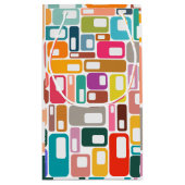 Mid-Century Modern Pattern Klein Cadeauzakje (Achterkant)