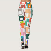 Mid-Century Modern Pattern Leggings (Achterkant)