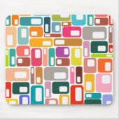 Mid-Century Modern Pattern Muismat (Voorkant)