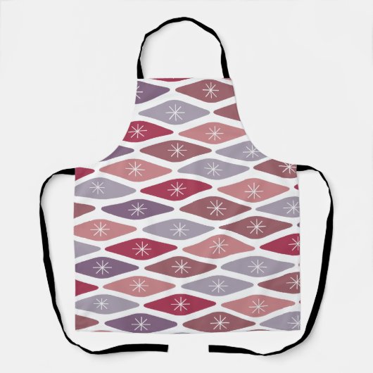 Mid-Century Modern Pattern Schort (Voorkant)