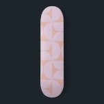 Mid Century Modern Pattern Soft Pastel Lila Persoonlijk Skateboard<br><div class="desc">Retro Mid Century Modern Pattern - Abstracte geometrische vormen - Minimalistisch Patroon in soft pastellavender / paars / lila en beige.</div>