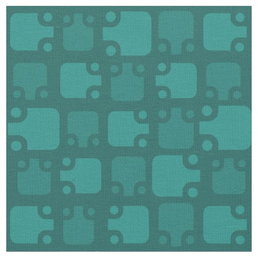 Mid Century Modern Pattern Stof (Close Up)