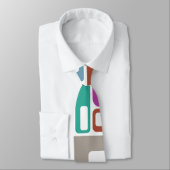 Mid-Century Modern Pattern Stropdas (Gebonden)