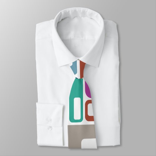 Mid-Century Modern Pattern Stropdas (Gebonden)