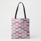 Mid-Century Modern Pattern Tote Bag (Voorkant)