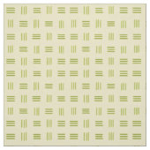 Mid Century Modern Patterned Lines (Limoen) Stof (Swatch)