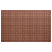 Mid Century Modern Patterned Lines (Mahogany) Stof (Yard (91,4 cm))