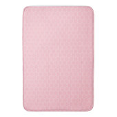 Mid-Century Modern Pink Badmat (Voorkant Verticaal)
