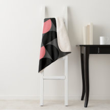 Mid-Century Modern Pink Black en Grey