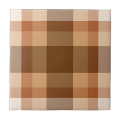 Mid-Century Modern Play, Brown, Beige en Copper Tegeltje (Voorkant)