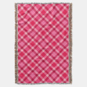 Mid-Century Modern Play - Roze en wijn Deken (Voorkant Verticaal)