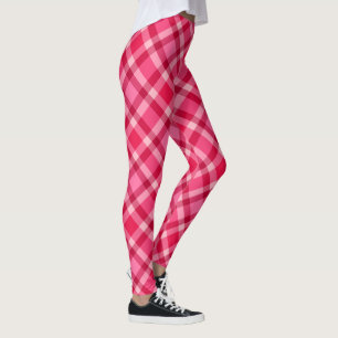Mid-Century Modern Play - Roze en wijn Leggings