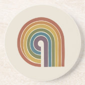 Mid-Century Modern Pride Zandsteen Onderzetter (Voorkant)