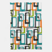 Mid Century Modern Print KITCHEN TOWEL Theedoek (Verticaal)