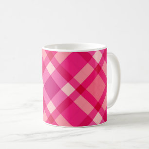Mid-Century Modern Pset, Fuchsia Pink en Wine Koffiemok