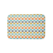 Mid-Century Modern Retro Geometric Circles Pattern Badmat (Voorkant)