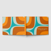 Mid Century Modern Retro Groove Modernist Gastenboek (Volledig)