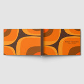 Mid Century Modern Retro Groove Modernist jaren '7 Gastenboek (Volledig)