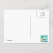 Mid Century Modern Retro Huisvrouw Briefkaart (Achterkant)