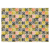 Mid‑century modern- Retro Scandinavian Flowers  Tafelkleed (Voorkant (Horizontaal))