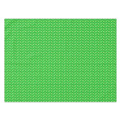 Mid-Century Modern Ribbons, groene tinten Tafelkleed (Voorkant (Horizontaal))