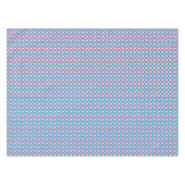 Mid-Century Modern Ribbons, turquoise en roze Tafelkleed (Voorkant (Horizontaal))