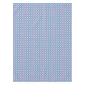 Mid-Century Modern Ribbons, turquoise en roze Tafelkleed (Voorkant)