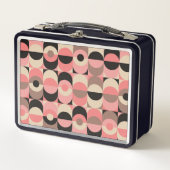 Mid-Century modern roze patroon (Voorkant)