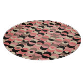 Mid-Century modern roze patroon Snijplank (Hoek)