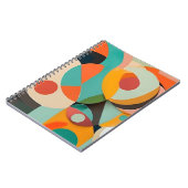 Mid Century Modern Schilderij, Verschillende Kleur Notitieboek (Linkerzijde)