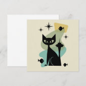 Mid Century Modern Seattle Cat (Voorkant / Achterkant)