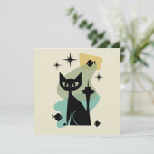 Mid Century Modern Seattle Cat (Staand voorkant)