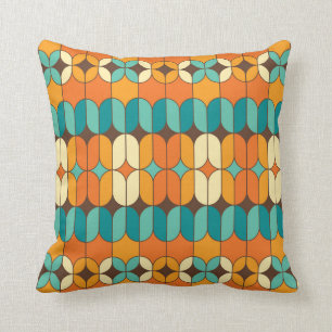 Mid-Century Modern Sierkussen, Retro Pattern Kussen