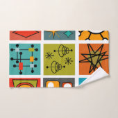 Mid-Century Modern Smorgasbord Bad Handdoek (Handdoek)