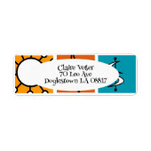 Mid-Century Modern Smorgasbord Etiket (Voorkant)